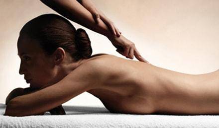 massage corps Sublimant du dos